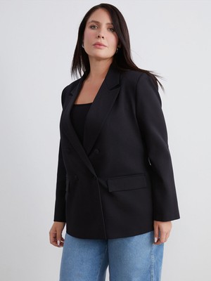 Lc Waikiki Yeni Sezon Büyük Beden Kadın Blazer Ceket
