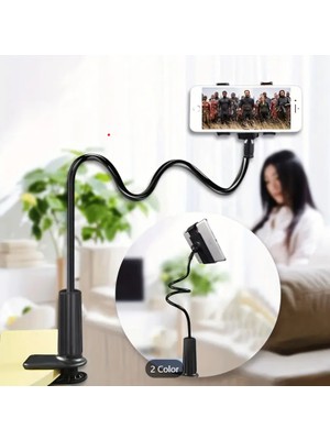 Merim Ayarlanabilir Yükseklik ve Açıya Sahip Masaüstü Telefon Tutucu – Evrensel Uyumlu Stand