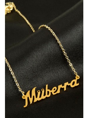 Zeroshop Müberra Isimli Kolye -Altın Rengi