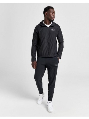 Nike M Nsw Sw Air Run Jkt Siyah Erkek Koşu Ceketi