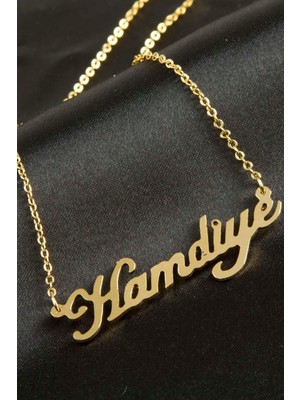 Zeroshop Hamdiye Isimli Kolye -Sarı