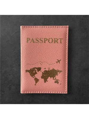 Payidar Hediyelik Pembe Pasaport/ruhsat/cüzdan Kılıfı