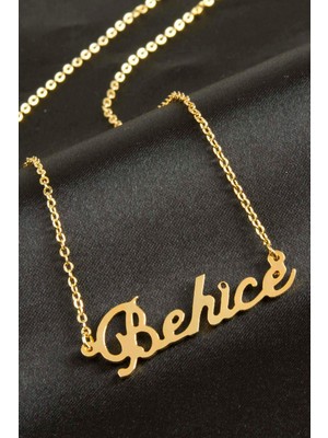 Zeroshop Behice Isimli Kolye -Sarı