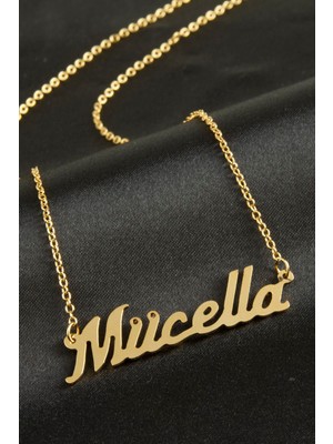 Zeroshop Mücella Isimli Kolye -Sarı