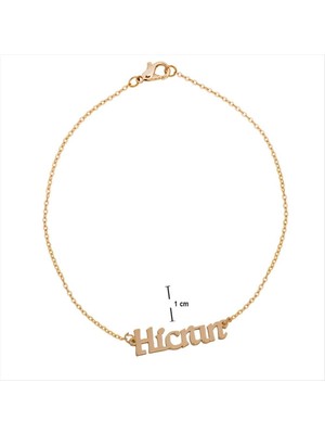 Zeroshop Hicran Isimli Kolye -Sarı