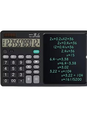 Skygo ZR900 Siyah Yazı Tahtalı Hesap Makinesi