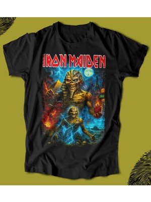 Butişört 'ıron Maiden - Best Covers' Regular-Fit' Unisex Tişört