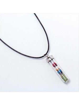 Zeroshop Fanus Canlı Kolye-Gümüş Rengi