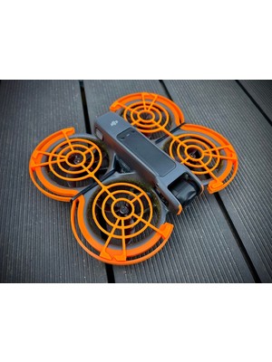 Kanem3D Djı Avata 2 Koruyucu Gövde ve Pervane Parçası Sert Plastik ve Darbelere Dayanıklı