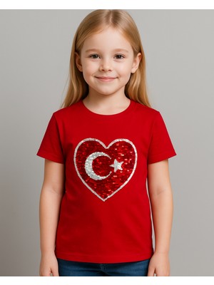 Keskin Bebe Pullu Çift Kullanımlı Çocuk T-Shirt