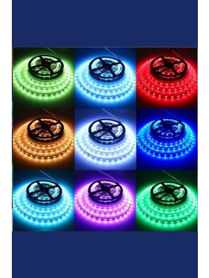 Demir Led 24 Volt 5050 Şerit LED Beyaz IP65 (5 Metre)