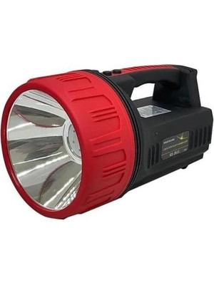 FourForce W LED Uzun Aramalı 5000 Metre Süper Projektör Fener Adaptör Şarjlı El Feneri