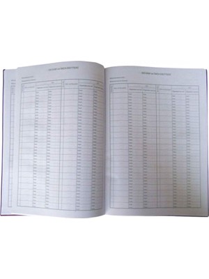 3EGROUP Dilman Imza Devam Defteri Karton Kapak 40 Yp.