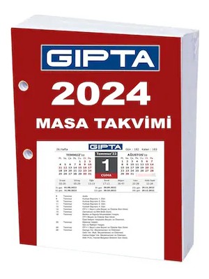 3EGROUP Gıpta 365-GTB Blok Masa Takvimi
