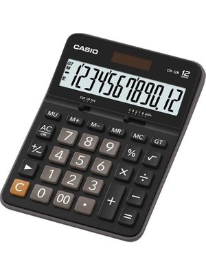 3EGROUP Casıo Dx-12 B-We Masa Üstü Hesap Makinesi 12 Hane