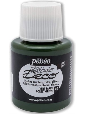 3EGROUP Pebeo 205/49 Deco Mat Tahta Boyası 110 Ml. Şişe