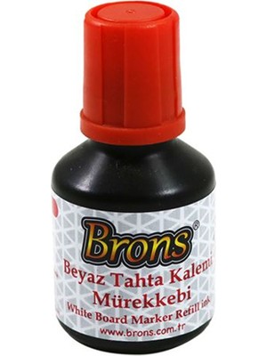 3EGROUP Brons Kırmızı Tahta Kalemi Mürekkebi 30 cc BR-352