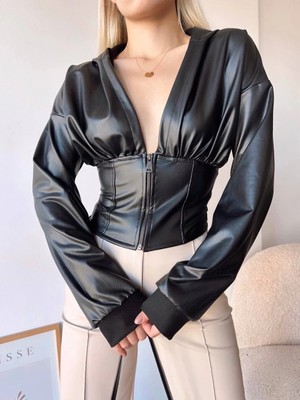 Yarım Fermuarlı Ceket H24116