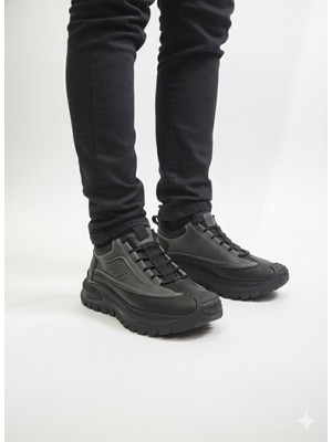 Voyager Lastik Bağlı Kanat Baskı Model Kısa Boğazlı Erkek Bot M434