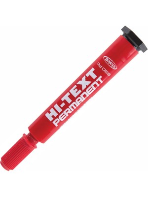 3EGROUP Hı-Text 830 Pc Kırmızı Kesik Uç Koli Kalemi