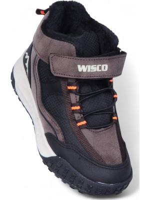 Wisco 064 Kahve Erkek Çocuk Kürklü Bot