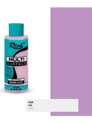 3EGROUP Rıch Multi Akrilik Boya 2168 Lila 120 cc