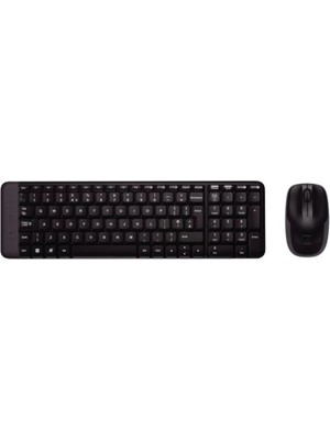 3EGROUP Logıtech MK220 Kablosusuz Klavye+Mouse Set Q