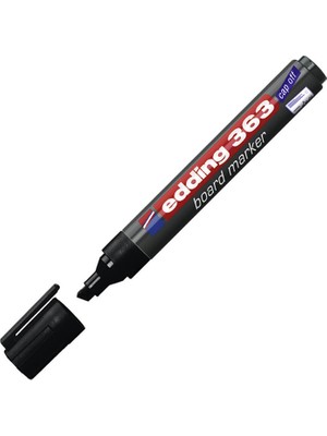 3EGROUP Edding 363 Siyah Kesik Uçlu Tahta Kalemi