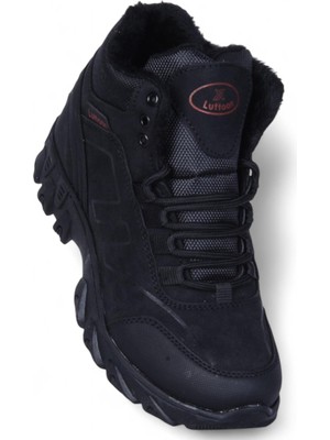 Luttoon PRT-2035 Siyah Termal Kürklü Erkek Çocuk Bot