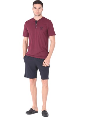 E-Woman D's Damat 224007 Erkek 5'li Eşofman Pijama Takım Seti