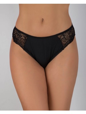 E-Woman G-Box 919 Kadın Dantel Detaylı Bikini Külot