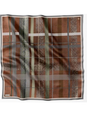 Armine Dj Saf Ipek Eşarp (S) (Nostalji Sura)  9023D