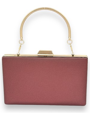 Biçanta Bordo Renk Çizilmeyen El Izi Yapmayan Mat Saten Abiye Çanta Gece Çantası Portföy Clutch Düğün Nişan