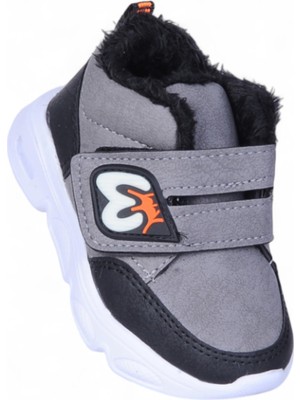 Skuaiter Skuaıter 7600 Füme Bebe Cırtlı Erkek Çocuk Kürklü Bot