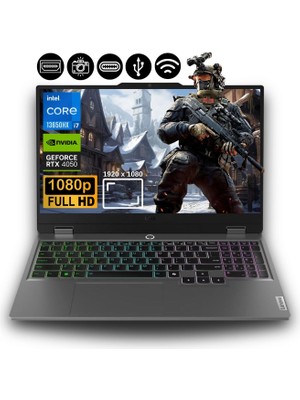 Lenovo Loq 15IRX9 I7-13650HX | 16GB | 2tb SSD 6gb RTX4050 83DV0117TR Atl5 Freedos 15.6" Gaming Notebook