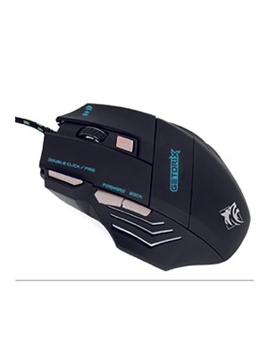 Getorix Oyuncu Mouse Set W9 Kablolu Ergonomik Tasarım 7 Fonksiyon Tuşu USB Uyumluluğu