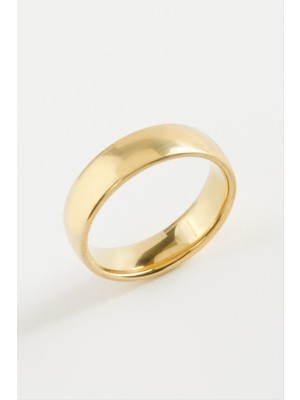 Zero Nrzsnt Çelik Alyans Yüzük 6 Mm-21