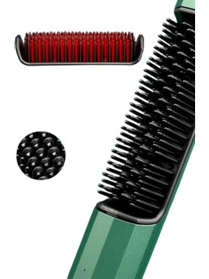 Zero Land Xmpdby Üflemeli Saç Düzleştirici Fön Tarak Yüksek Isı Ayarlı Iyon Özellikli