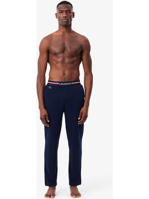 Lacoste Erkek Regular Fit Lacivert Pijama Altı 3H3461 166