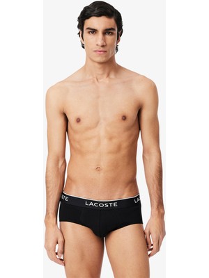 Lacoste Erkek 3'lü Siyah Külot 8H1293 031
