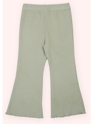 Panço Kız Bebek Bol Paça Haki Tayt