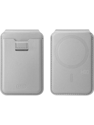 Fuchsia HS-020 Namib Stant Özellikli Magsafe Kartlık - Titan Gri