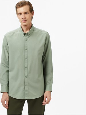 Nautica Erkek Yeşil Classic Fit Gömlek W57428T.3LP