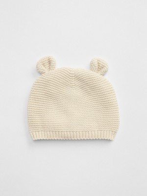 Gap Bebek Bej Örgü Bere