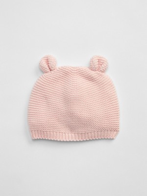 Gap Bebek Açık Pembe Örgü Bere