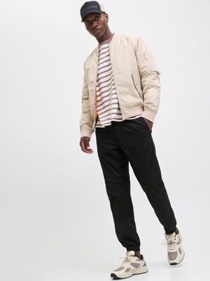 Jack & Jones Jack Jones Erkek Jogger Paçası Ribanalı Pantolon 12278949