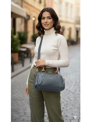 Best Brand Kadın Omuz ve El Çantası – Çok Gözlü, Çapraz Askılı