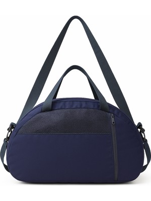 Kaff Küçük Boy Lacivert Önü Cepli Ayarlanabilir Omuz Askılı El Seyahat Spor Çantası -00833