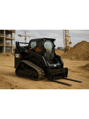 Bispot Diecast Masters Cat Caterpillar 259D3 Mini Yükleyici