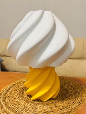 Tigea Accessories Pumpkın Abajur Renk Tercihi Mevcuttur Yatak Odası / Çocuk Odası